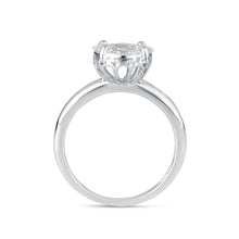 Load image into Gallery viewer, Round cluster-diamond ring (~1ct)
