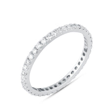 Load image into Gallery viewer, Diamond band in white gold
