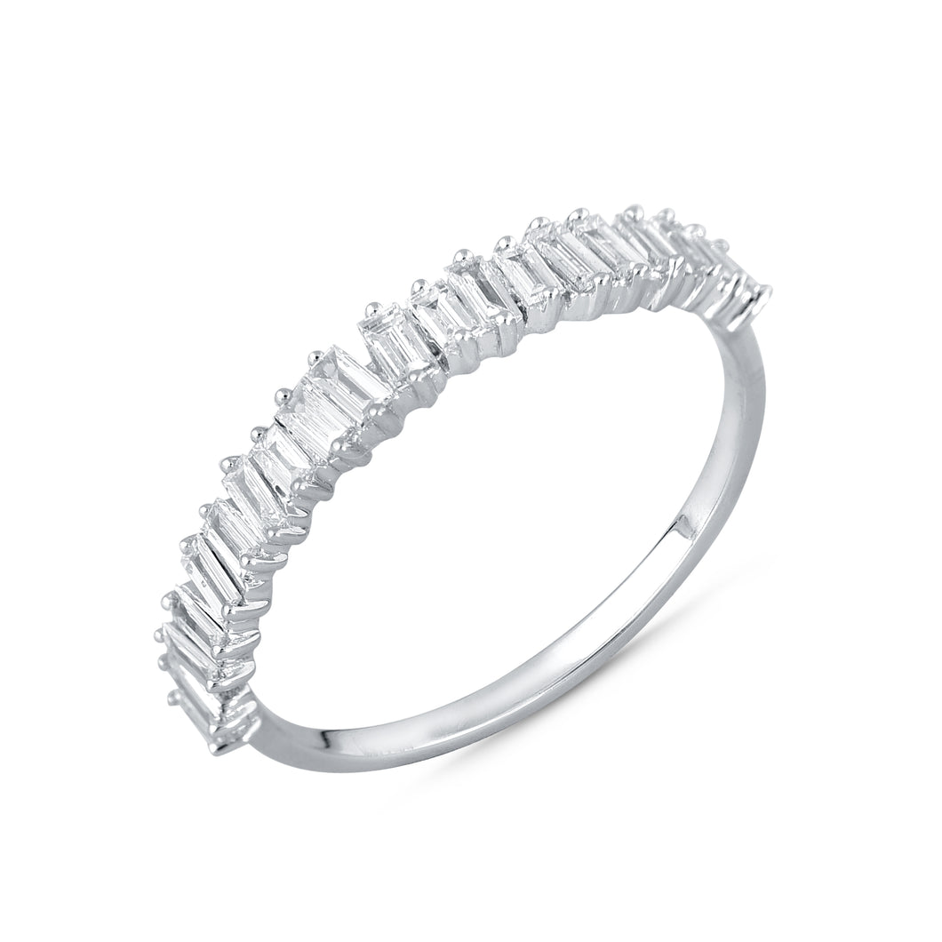 Shop baguette diamond band at diralondon.com