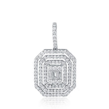 Load image into Gallery viewer, The octagon diamond pendant
