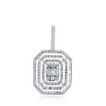 Load image into Gallery viewer, The octagon diamond pendant
