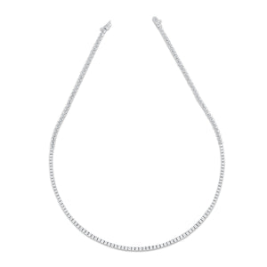 Elegant diamond necklace (2.87ct)