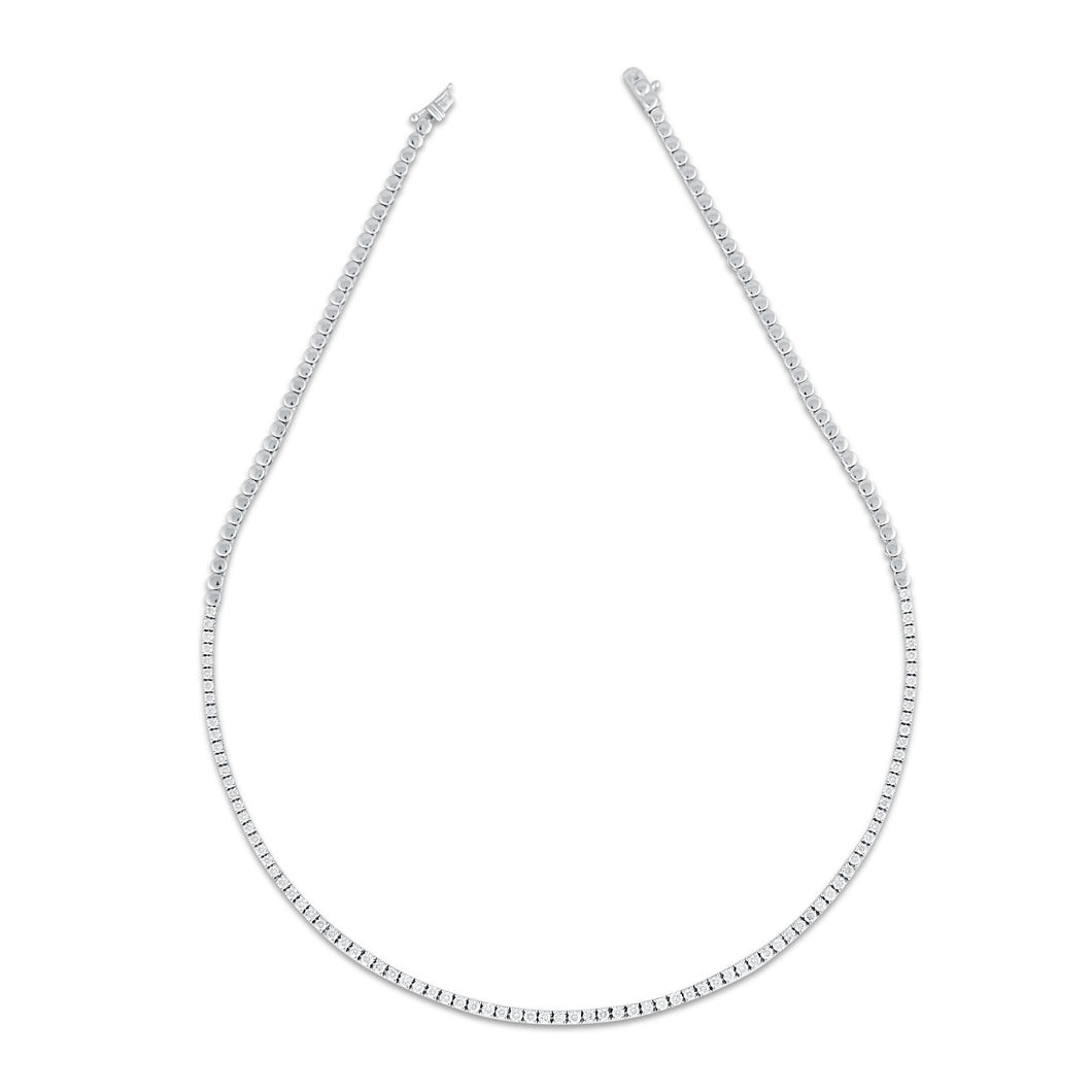 Elegant diamond necklace (2.87ct)