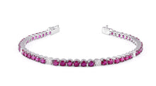 Load image into Gallery viewer, Ruby and diamond bracelet
