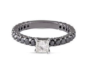 Solitaire diamond ring (0.51 ct)