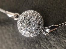 Load image into Gallery viewer, Round-centre diamond bracelet (adjustable)
