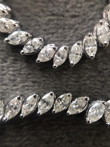 Marquise diamond bracelet (4.35ct)