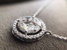 Load image into Gallery viewer, Classic diamond necklace (1.5+ ct)
