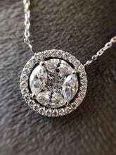 Load image into Gallery viewer, Classic diamond necklace (1.5+ ct)
