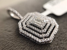 Load image into Gallery viewer, The octagon diamond pendant
